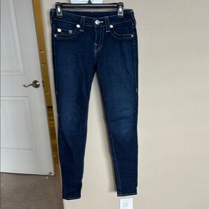 Women's Dark Blue Jeans